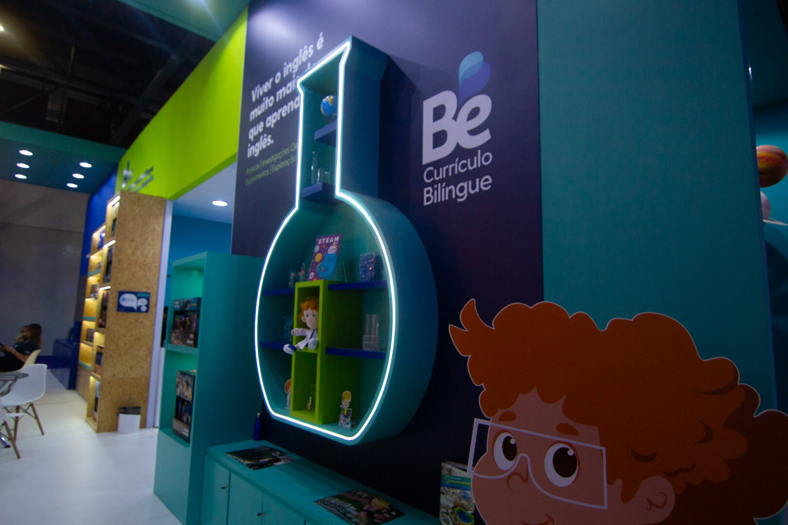 Formação continuada de educadores e a participação do Be na Bett Brasil